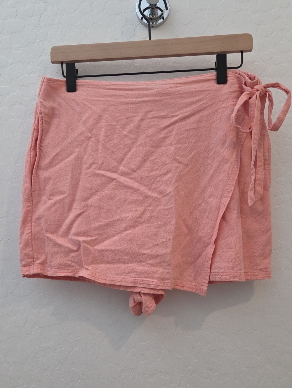 American Eagle Outfitters Coral Wrap Skort